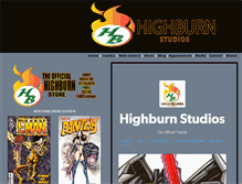Tablet Screenshot of highburn.com